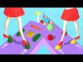 Pop hop very satisfying and relaxing asmr slicing game