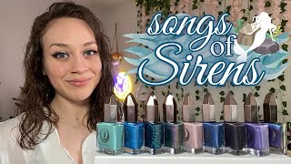 Mooncat SONGS OF SIRENS 🧜🏻‍♀️🌊 + NEW Formula?! 👀 Swatches, So Many Comparisons + Review!