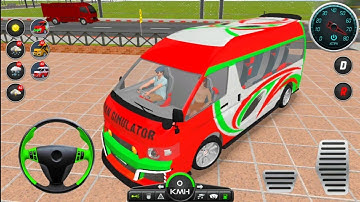 New Van Minibus Driving Games 2026 with- Minibus Simulator 3D - Bus Game _ Android Gameplay