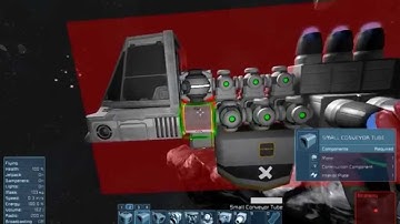 Space Engineers - Basic ship construction and conveyors! (Walk Through)