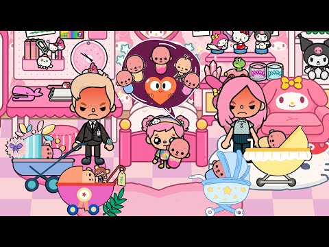 My Sister Adopted All The Babies In The Hospital | Toca Life Story | Toca Boca