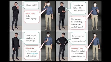 Body Gesture Generation for Multimodal Conversational Agents