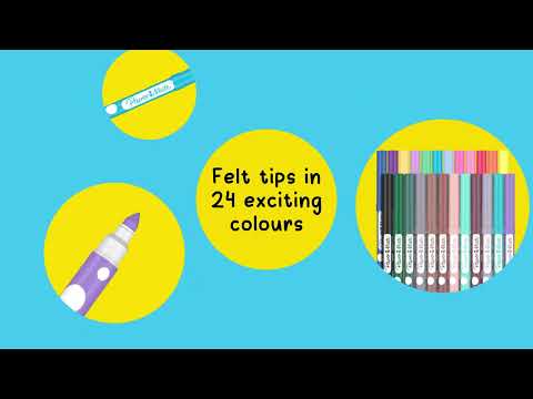 Paper Mate Kids Colouring Pencils, Pens & Crayons