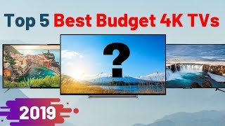 Best Budget 4k 55 inches HDR TVs 2019