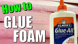 How To Glue Foam for Village Display Platforms