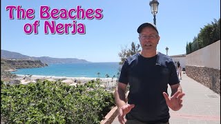 The Beaches of Nerja (Spain)