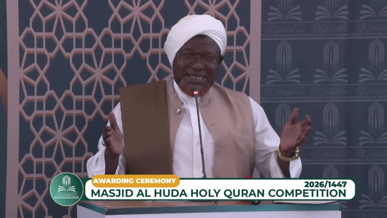 SPEECH: Ust. Said Ali Hasan during the ceremony