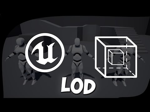 Как настроить LOD в Unreal Engine 4 (Настройка уровня детализаций у объектов на расстояние)
