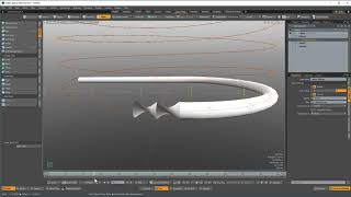 MODO 11 Modeling | Spline and Bezier Deformer Improvements