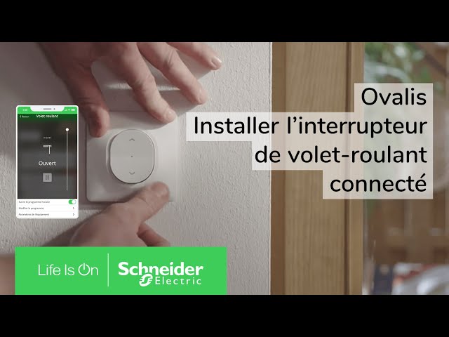 Interrupteur de volets électriques connectés - RBCA-systems