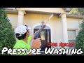 HOW TO SOFT WASH A HOUSE (START TO FINISH)