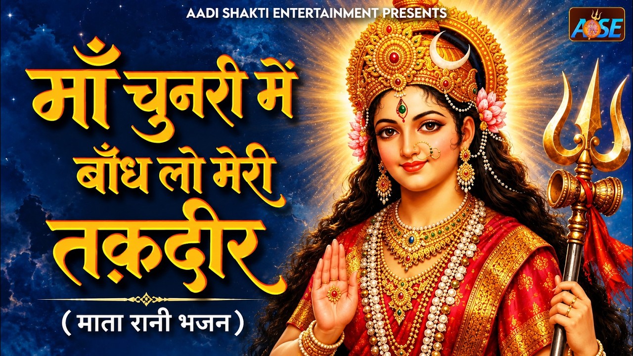 Maa Chunari Main Baandhlo Meri Taqdir | Durga Mata Bhajan | Mata Rani Bhajan | DeviBhajan | Navratri