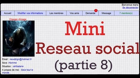 Tutoriel php : Creation d