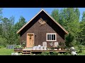 A tour of our mortgage free 10000 off grid cabin and homestead