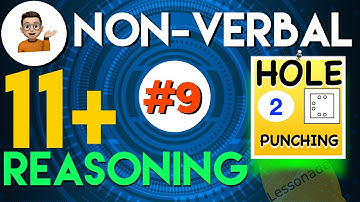 11 Plus Non Verbal Reasoning - Type 9 : Hole Punching/Paper cutting - Part 2 | Lessonade