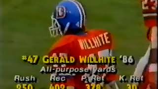 1986 NFL Cincinnati @ Denver 11 30 1986
