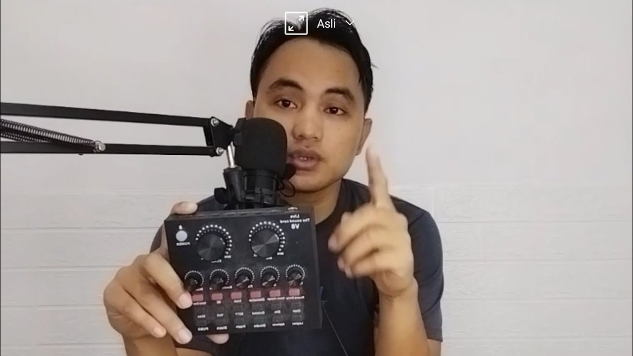 tutorial soundcard v8 lengkap - YouTube