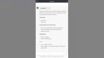 Wolfram plugin for ChatGPT: Comparing the Moon and Jupiter