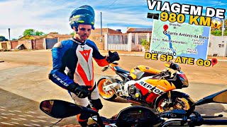 Episódio 01 - Viajando  de CBR1000RR REPSOL  Partindo de São Paulo até Goiás Sozinho 🚀