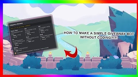 HOW TO MAKE GIVEAWAY BOT WITH BUTTONS IN DISCORD WITHOUT CODING?!?! | 2021
