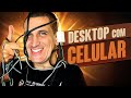 Fiz um desktop com o CELULAR | GAVETA