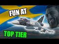 The most fun ive probably ever had in top tier  jas39a war thunder with meelix