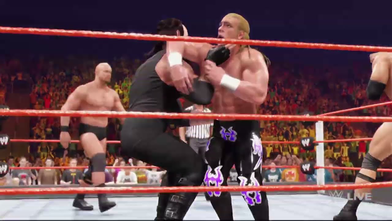 Stone Cold vs. HBK vs. The Rock vs. HHH vs. Undertaker (Attitude Era)