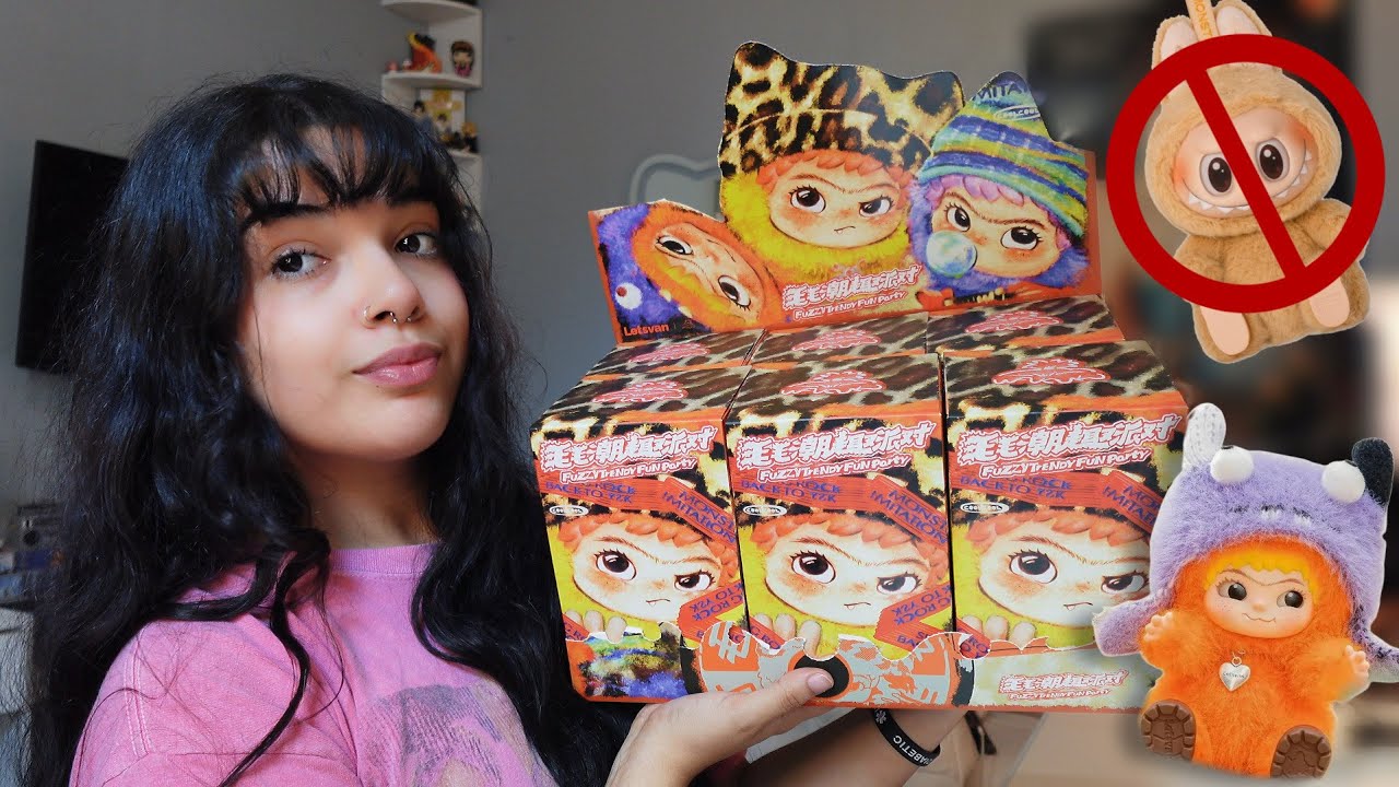 are these better than LABUBUS!?? Unboxing WAKUKU Fuzzy Trendy Fun
