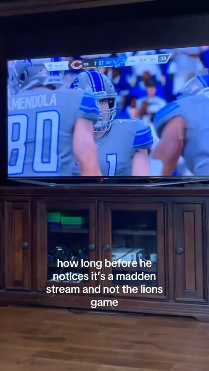 How didn’t he notice ??