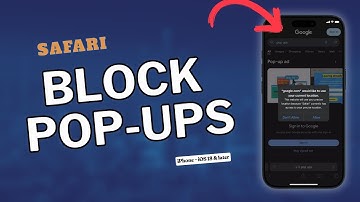 How to Block Pop - Ups in Safari on an iPhone (iOS 18 - UPDATED)