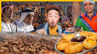 Massive Street Food in Dubai  Bosnian Kebab +1000Kg Biryani + Sri Lankan Banana Leaf Chicken