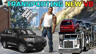 TRANSPORTING NEW LAND CRUISER FROM SAN FIERRO TO LOS SANTOS BY ROAD || HINDI