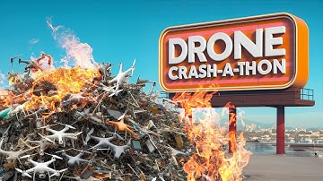 Drone Carnage: 4+ Hours of Crashes, Fails & Chaos!