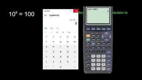 Intro to Logarithms and the Log Button on Your Calculator