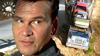 Jack Battles 3 Giant Trucks | Black Dog