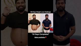 50 day's completed ❤️ #weightloss #drrobinradhakrishnan #drrobin #robin #robinradhakrishnan