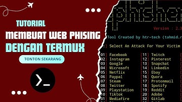 TUTORIAL MEMBUAT WEB PHISING DI TERMUX ga usah beli panel lagii!!!!!