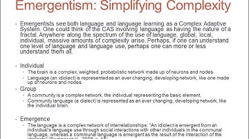 Connectionism