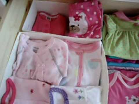 How To Organize Dresser For Baby With Drawer Organizer Youtube