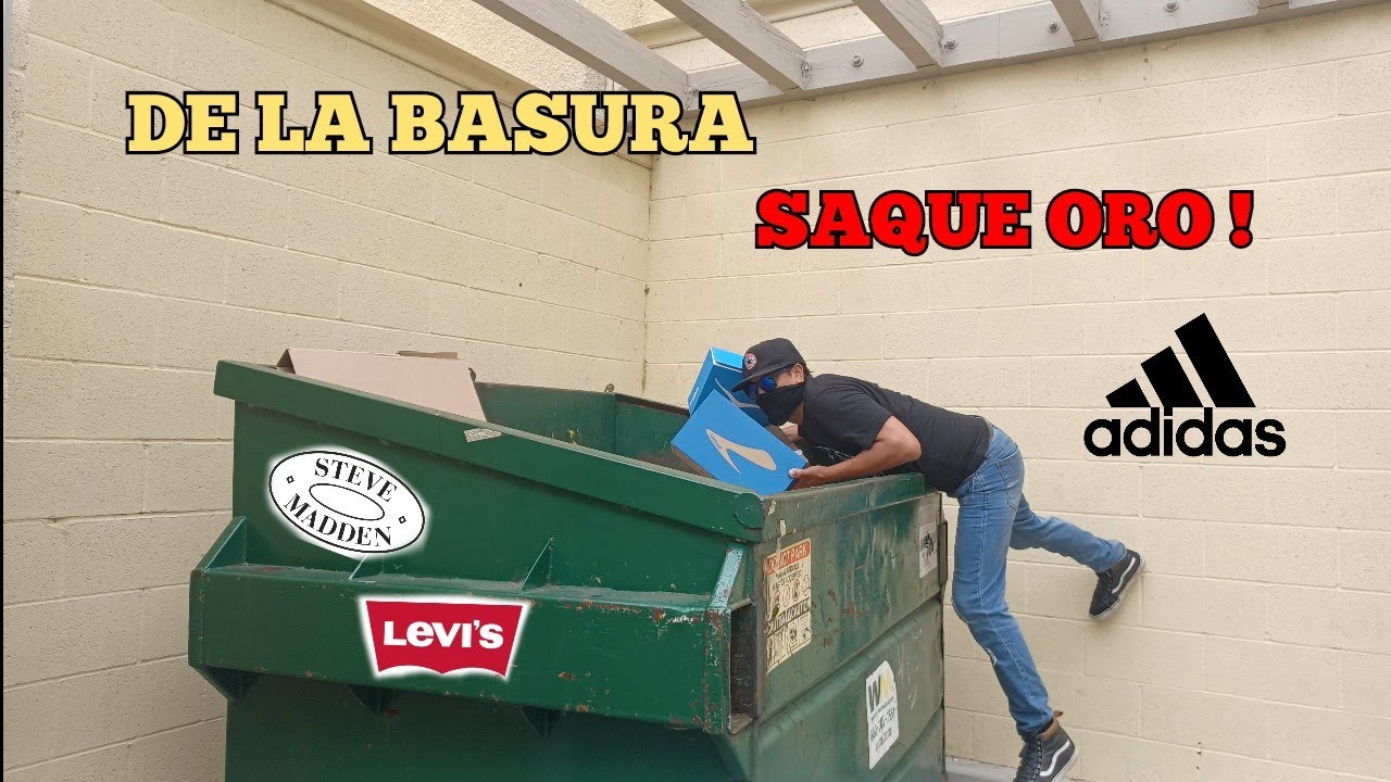 Busco en la BASURA de los MILLONARIOS y encontre COSAS de MARCA #dumpsterdiving