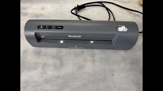 Can you use cardstock paper in this laminator? Affiliate link in description!
