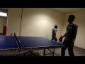 Funny  table tennis  ping pong