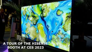 We take a look at the Hisense ULED X TVs at CES