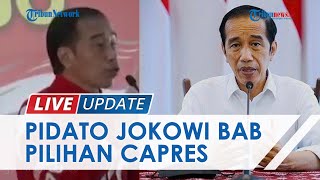 PDIP Buka Suara soal Pidato Jokowi Minta Rakyat Jangan Terburu buru Tentukan Pilihan Capres 2024