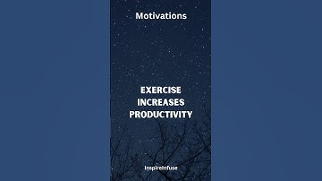 Boost Productivity with Exercise: Energize Your Day! | InspireInfuse #ExerciseForProductivity