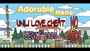 LEGIT !! ADORABLE HOME UNLI LOVE (FILE MANAGER/EXPLORER ONLY) NO USING MOD CHEAT VERY EASY 2020
