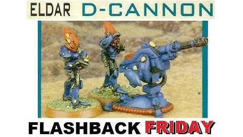 Flashback Friday: Eldar D Cannon - OOP - Retro - Rogue Trader