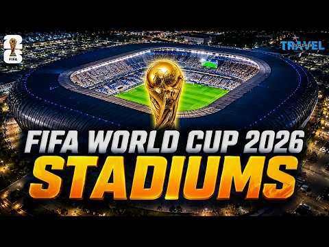 Video All 16 Stadiums of the 2026 FIFA World Cup | USA, Mexico & Canada