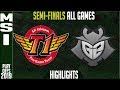 SKT vs G2 Highlights ALL GAMES | MSI 2019 Semi-finals Day 6 | SK Telecom T1 vs G2 Esports