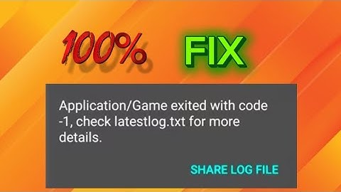 How to fix application/game exited in mojo launcher.   #mojolauncher #gaming #minecraft 